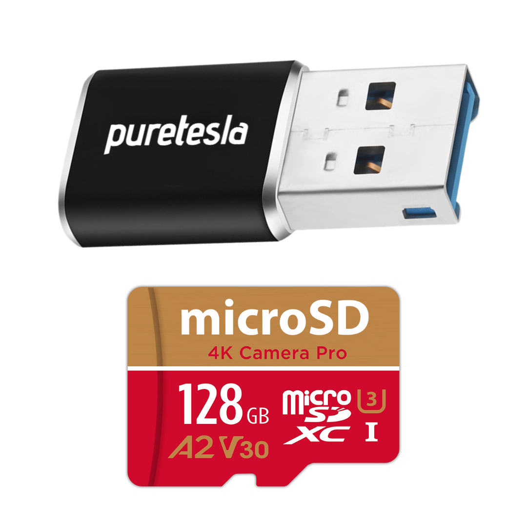 TeslaCam USB Package – USB/microSD Formatted for Tesla