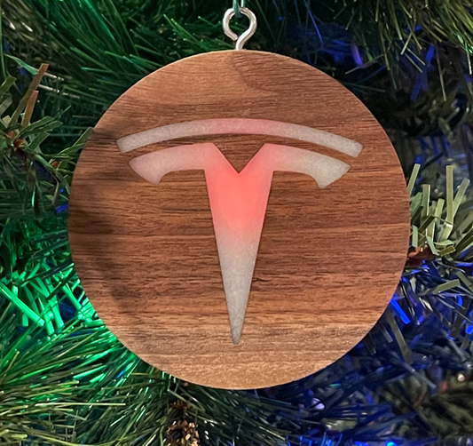 Tesla Handcrafted Ornament